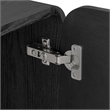 Sonnet Sideboard Storage Cabinet in Black
