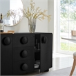 Sonnet Sideboard Storage Cabinet in Black
