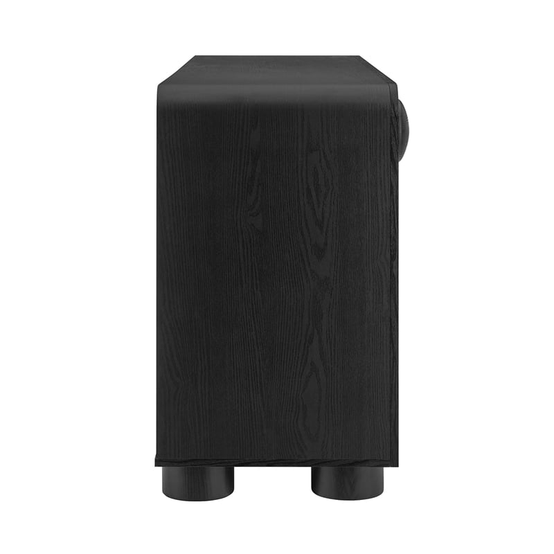 Sonnet Sideboard Storage Cabinet in Black