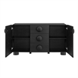 Sonnet Sideboard Storage Cabinet in Black