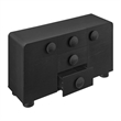 Sonnet Sideboard Storage Cabinet in Black