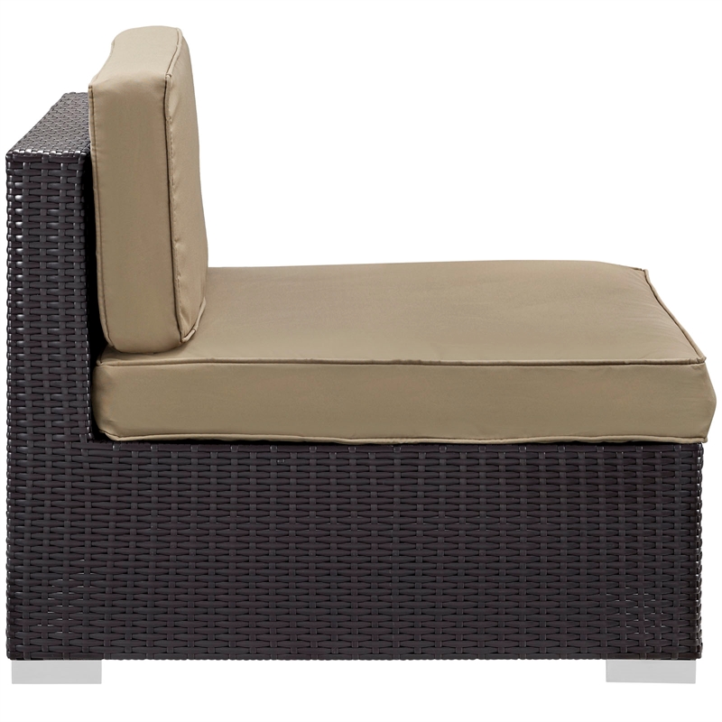 Gather Sectional Set in Espresso Mocha
