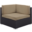 Gather Sectional Set in Espresso Mocha
