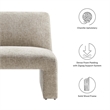 Amita Accent Chair in Khaki