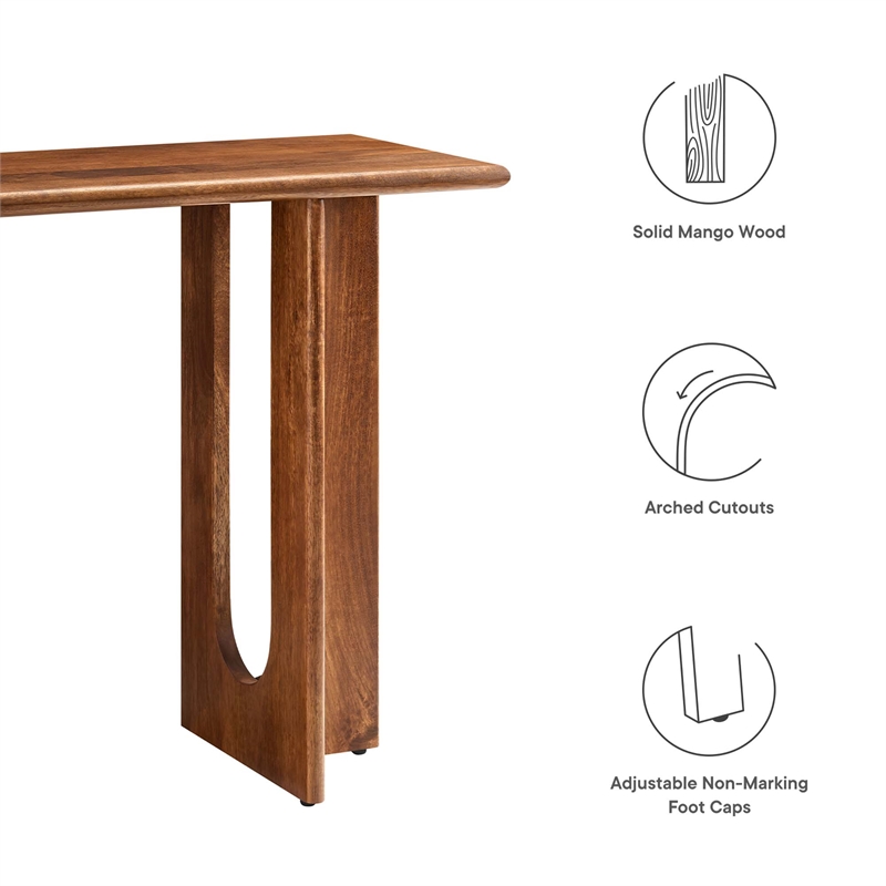 Rivian Console Table in Walnut