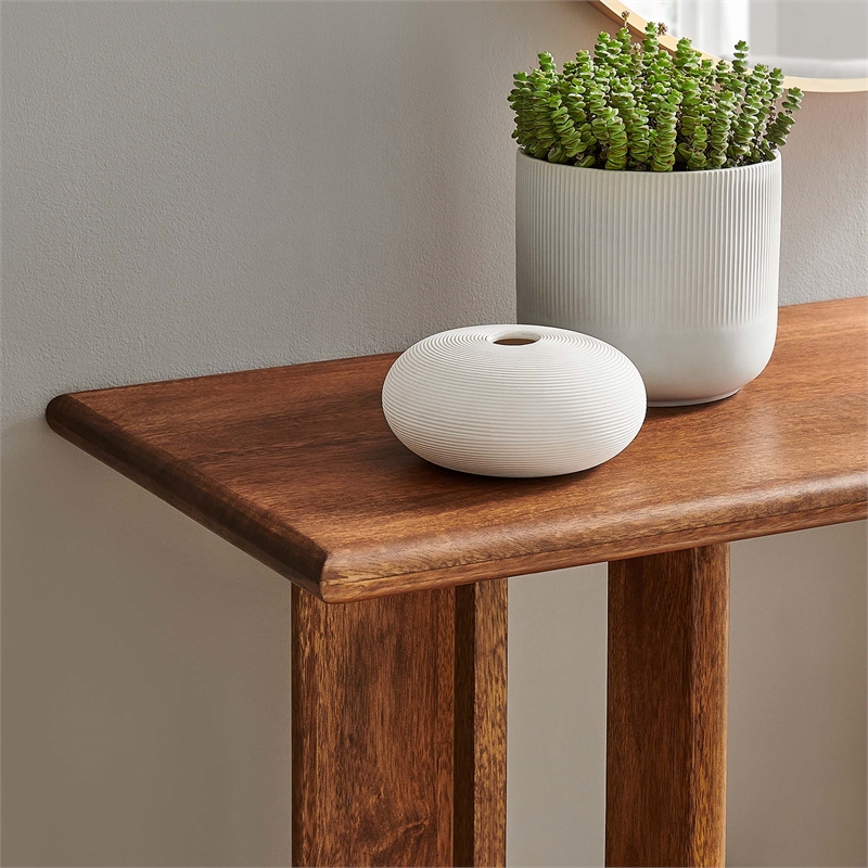 Rivian Console Table in Walnut