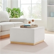 Modway Tilden Ottoman in Alabaster Natural