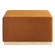 Tilden Ottoman in Rust Natural