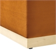 Tilden Ottoman in Rust Natural