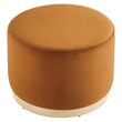Tilden Ottoman in Rust Natural
