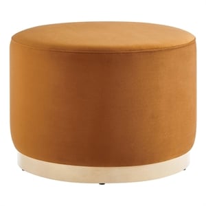 Tilden Ottoman in Rust Natural