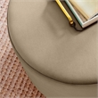 Tilden Ottoman in Taupe Natural