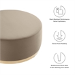 Tilden Ottoman in Taupe Natural