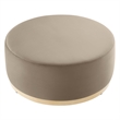 Tilden Ottoman in Taupe Natural