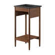 Zaire Bathroom Vanity in Walnut Black