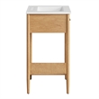 Zaire Bathroom Vanity in Natural White
