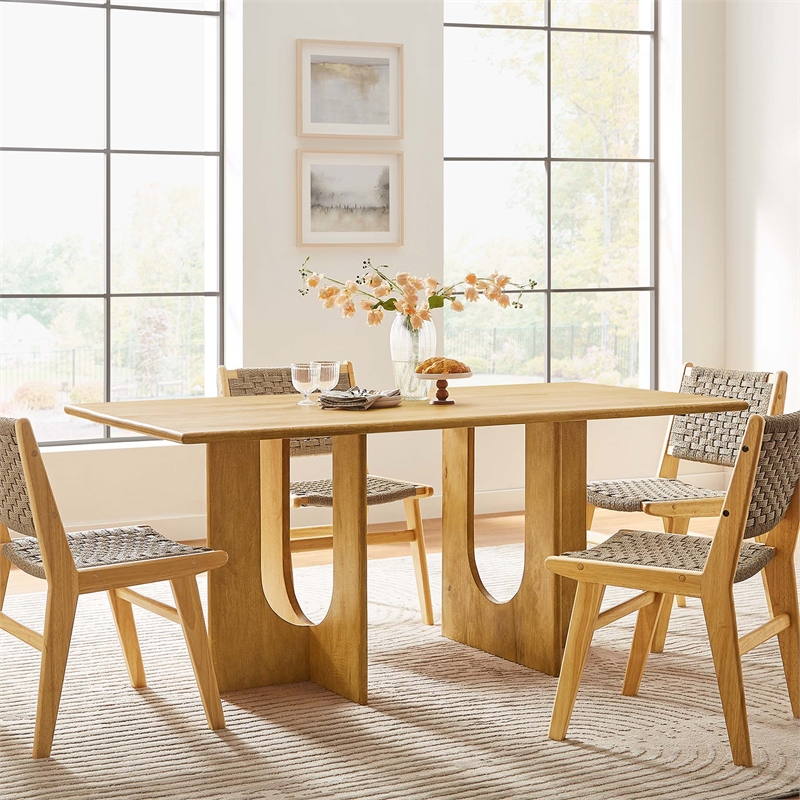 Rivian Dining Table in Oak