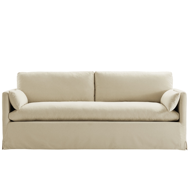 Modway Wellfleet Sofa in Linen Brown