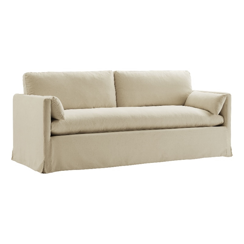 Modway Wellfleet Sofa in Linen Brown