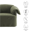 Modway Lark Oversized Armchair in Sage