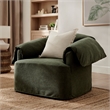 Modway Lark Oversized Armchair in Sage