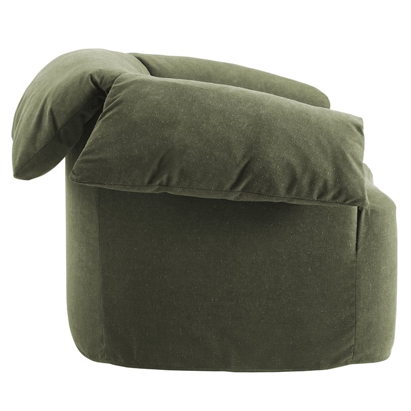 Modway Lark Oversized Armchair in Sage