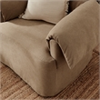 Modway Lark Oversized Armchair in Almond