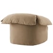 Modway Lark Oversized Armchair in Almond