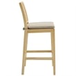 Modway Ovard Counter Stool in Natural