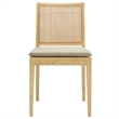 Modway Ovard Dining Chair in Natural