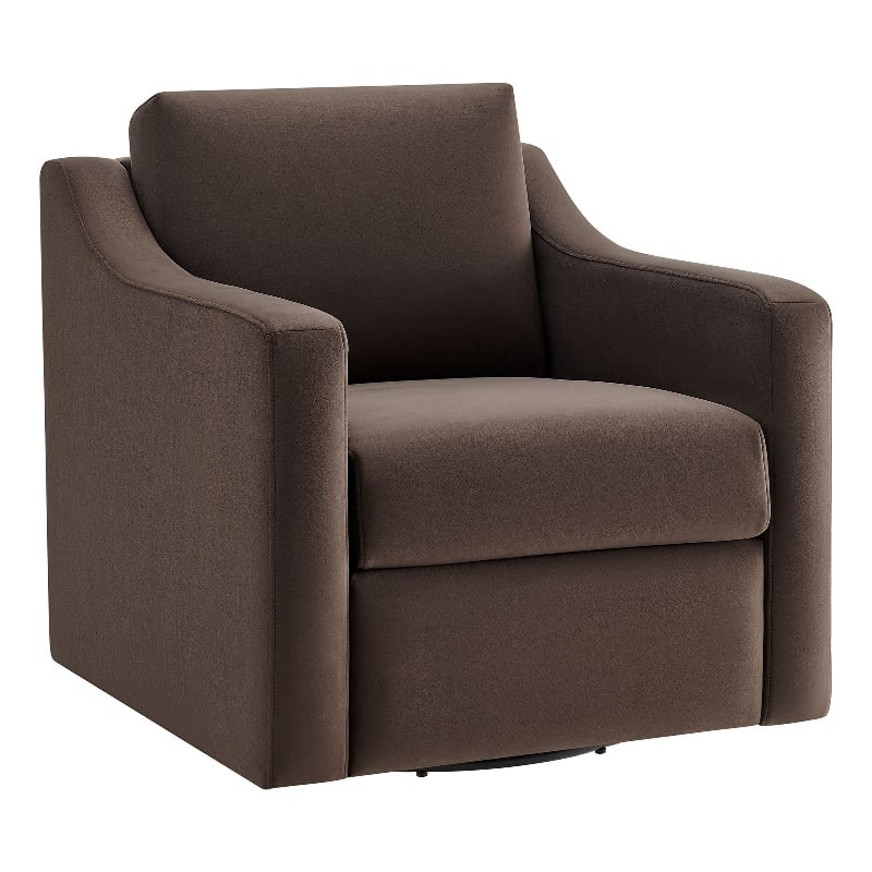 Modway Liora Armchair in Chocolate