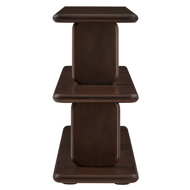 Modway Lyle Bookshelf in Walnut