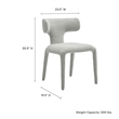 Modway Stellan Dining Chair in Dove Gray