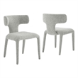 Modway Stellan Dining Chair in Dove Gray