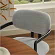 Modway Elio Dining Chair in Black Dove Gray