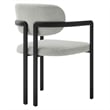 Modway Elio Dining Chair in Black Dove Gray