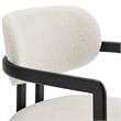 Modway Elio Dining Chair in Black Cream White