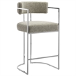 Modway Huron Counter Stool in Silver Wheat