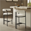 Modway Turin Counter Stool in Black Pearl