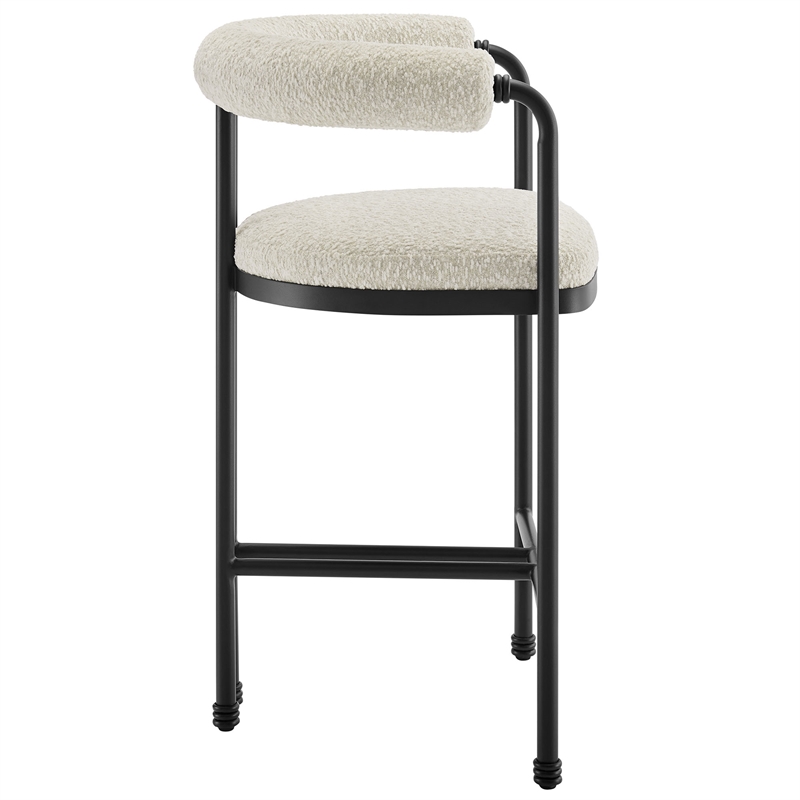 Modway Turin Counter Stool in Black Pearl