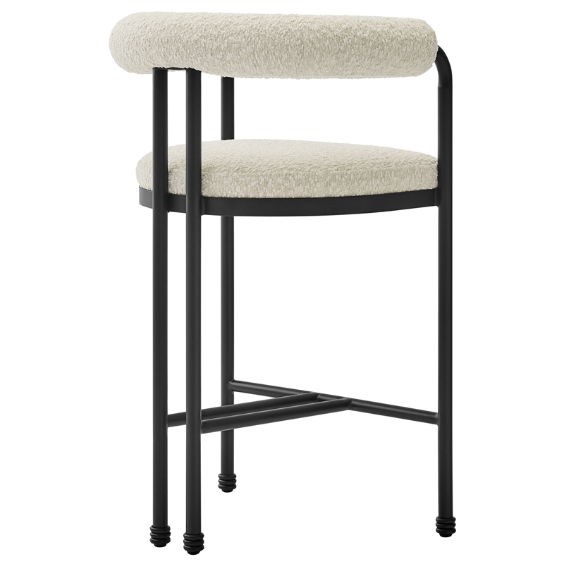 Modway Turin Counter Stool in Black Pearl