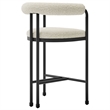 Modway Turin Counter Stool in Black Pearl