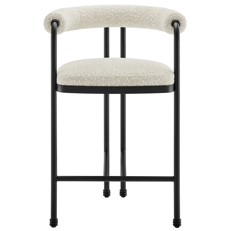 Modway Turin Counter Stool in Black Pearl