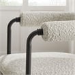 Modway Turin Dining Accent Chair in Black Pearl