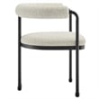 Modway Turin Dining Accent Chair in Black Pearl