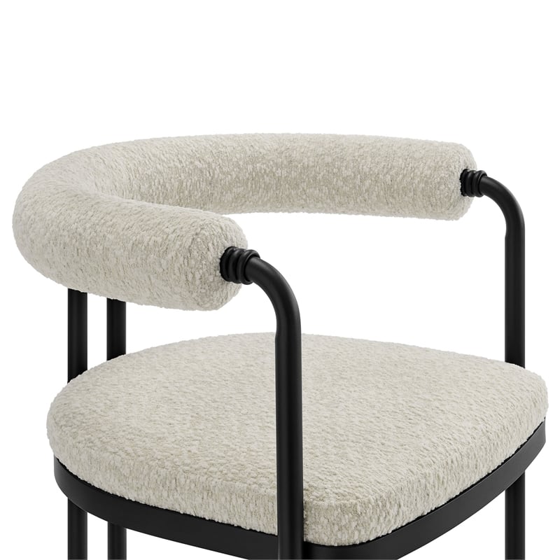 Modway Turin Dining Accent Chair in Black Pearl
