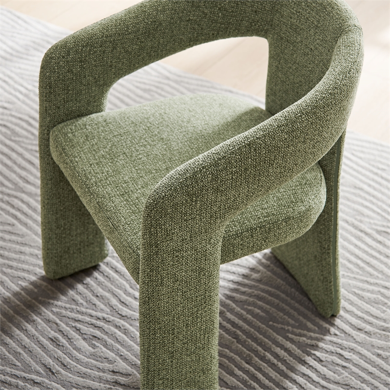 Modway Oslo Dining Accent Chair in Leaf Geen