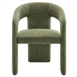 Modway Oslo Dining Accent Chair in Leaf Geen