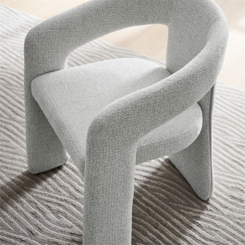 Modway Oslo Dining Accent Chair in Dove Gray