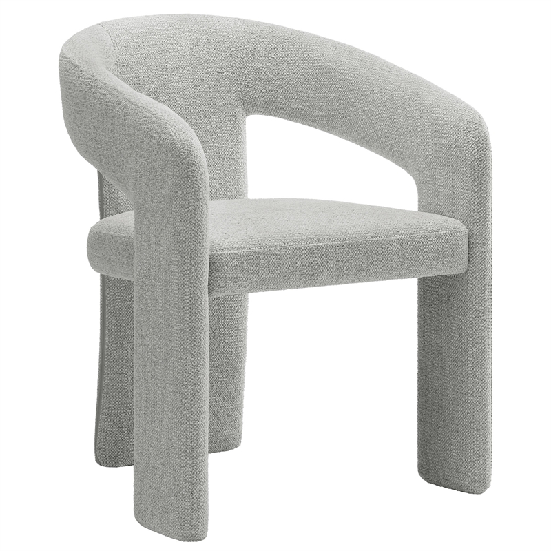 Modway Oslo Dining Accent Chair in Dove Gray